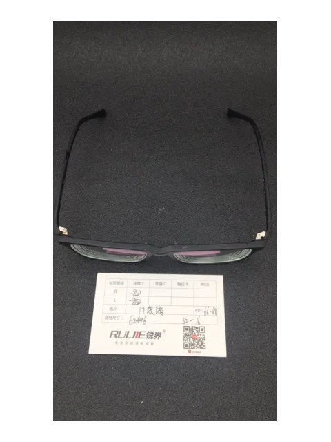 1.9超薄玻璃镜片 R:-850L:-850 PD:66-68 镜框：62446（52-16）
