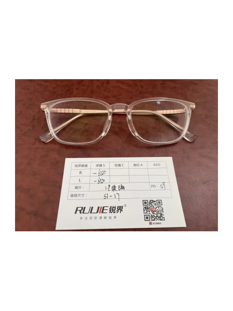 1.9玻璃 右眼-650 左眼-650 瞳距59
